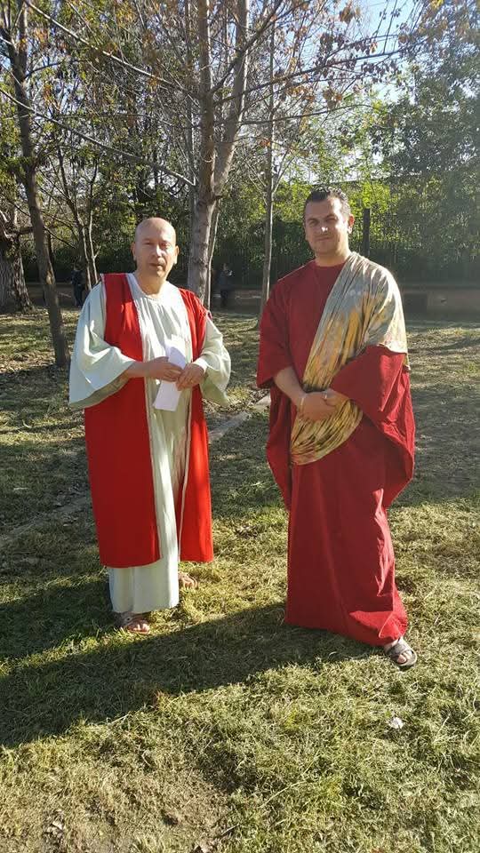 Via Crucis vivente Ascea 2026 — momento della Passione